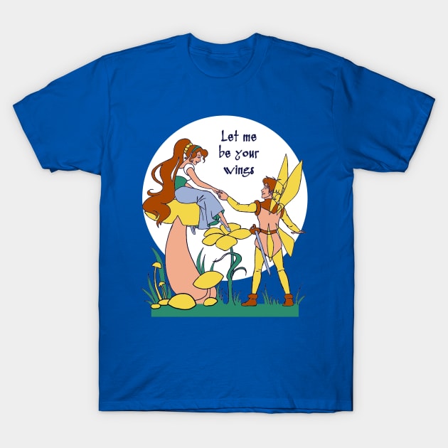 Let me be your wings T-Shirt by EagleFlyFree